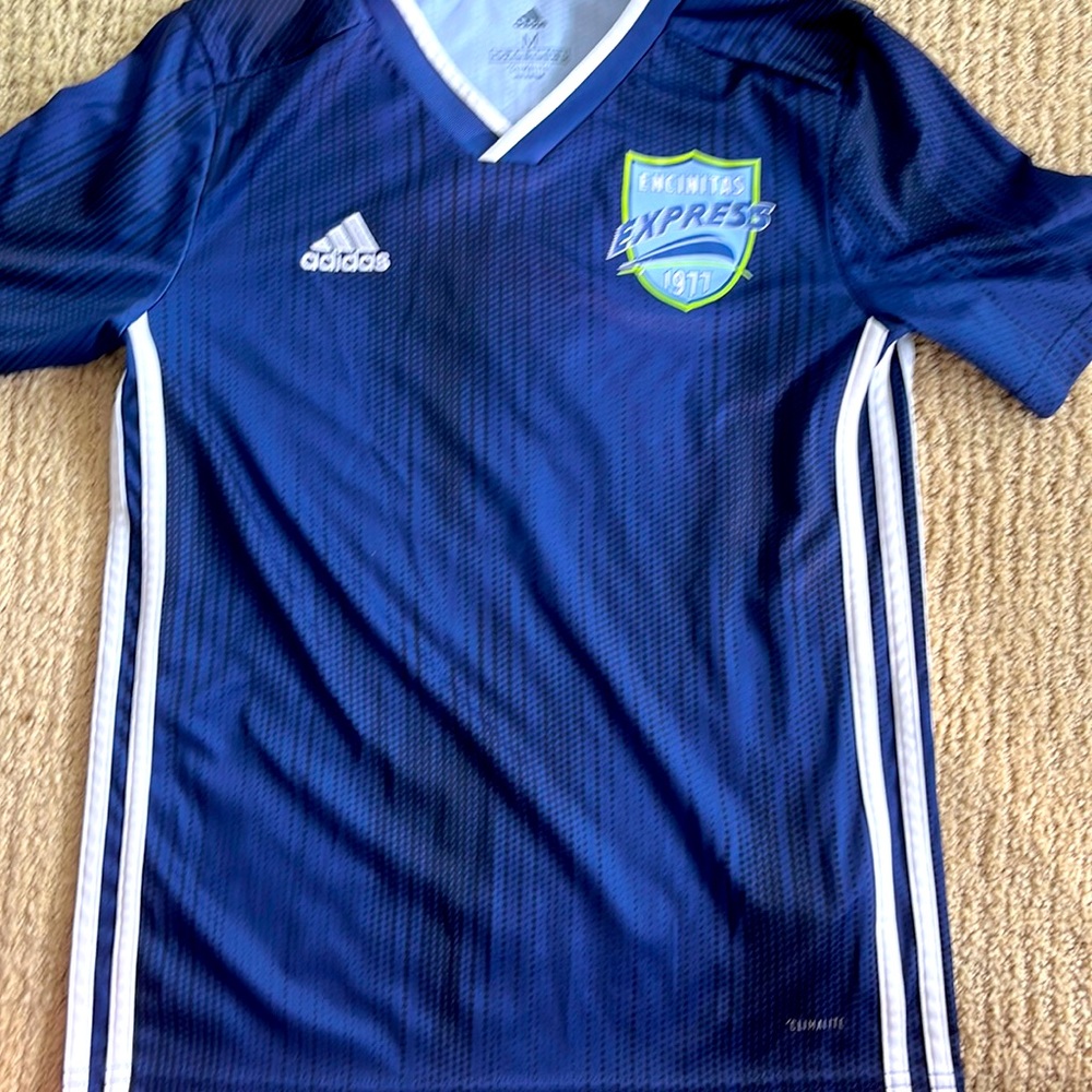navy blue express soccer jersey